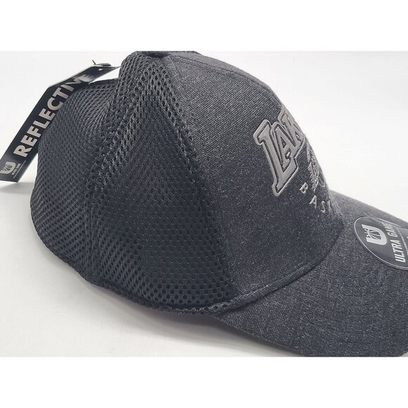 NBA Ultra Game Reflective Low Profile Hat Los Angeles Lakers‎ Hat One Size Fits - Picture 6 of 8